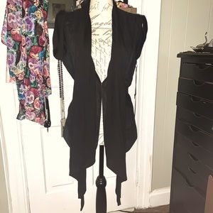 BNWT Rock & Republic fitted draped lapel blazer